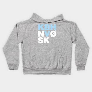 Copenhagen V - for those who love Copenhagen's Vesterbro neighbourhood Kids Hoodie